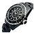 Chanel Orologio in ceramica nera Original Diamond Medium da donna Nero - vista 10