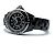 Chanel Orologio in ceramica nera Original Diamond Medium da donna Nero - vista 19