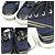 Chanel Sneakers high-top da donna blu navy con logo CC e perle - vista 6