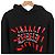 Maison Martin Margiela Oversized-Kapuzenpullover für Herren mit Taping Number Logo Schwarz Rot - Ansicht 6
