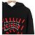 Maison Martin Margiela Oversized-Kapuzenpullover für Herren mit Taping Number Logo Schwarz Rot - Ansicht 8