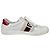 Gucci Sneakers basse Ace Banding da uomo Bianco Rosso - vista 5