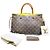 Louis Vuitton Tracolla per borsa tote Pallas MM Marrone