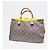 Louis Vuitton Tracolla per borsa tote Pallas MM Marrone - vista 2