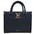 Louis Vuitton Borsa a tracolla Lockandgo Lockme Tote in pelle di vitello granulata nera Nero - vista 12