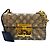 Gucci Borsa a Spalla Supreme Padlock Small Chain Marrone