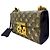 Gucci Borsa a Spalla Supreme Padlock Small Chain Marrone - vista 3