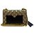 Gucci Borsa a Spalla Supreme Padlock Small Chain Marrone - vista 4