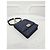 Chanel Borsa a tracolla Boy Flap in caviar blu navy - vista 6