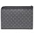Louis Vuitton Pochette Jour GM Graphite Marrone - vista 3