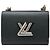 Louis Vuitton Borsa a tracolla Twist PM Nera Nero