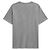 Moncler T-shirt pour homme en gris chiné Marron - vue 2