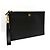 Gucci Clutch con tracolla in pelle nera Nero - vista 2