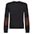 Maison Martin Margiela Wollpullover mit Ellbogen-Patches Blau - Ansicht 5