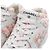 Chanel Sneaker da donna in tweed rosa e scamosciato con logo CC della stagione - vista 6