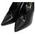 Saint Laurent Décolleté Teddy Stiletto in pelle nera da donna - vista 6
