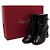 Roger Vivier Botas de cuero negro para mujer - vista 10
