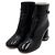 Roger Vivier Botas de cuero negro para mujer - vista 3