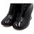 Roger Vivier Botas de cuero negro para mujer - vista 5