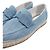 Hermès Sneaker espadrilles in denim Blue Clair Trip da uomo - vista 5