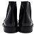 Saint Laurent Stivaletti Chelsea da uomo in pelle vernice nera Army - vista 5