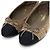Chanel Ballerine in tweed bicolore da donna Multicolore - vista 6