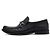 Valentino Mocassini Rockstud Garavani da uomo in pelle nera