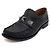 Valentino Mocassini Rockstud Garavani da uomo in pelle nera - vista 2