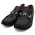 Valentino Mocassini Rockstud Garavani da uomo in pelle nera - vista 5