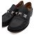 Valentino Mocassini Rockstud Garavani da uomo in pelle nera - vista 6