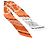 Hermès Eperon d'Or Bandana Gris Perle Blanc Silk Twilly Scarf Weiß - Ansicht 2