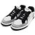 Chanel Sneakers da uomo in scamosciato con scritte nere Nero - vista 3