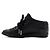 Chanel Sneakers in pelle da donna Black CC Nero - vista 4