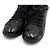 Chanel Sneakers in pelle da donna Black CC Nero - vista 5