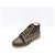 Chanel Stivaletti Desert in Tweed da Donna con Logo CC e Lacci Multicolore - vista 2