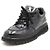 Louis Vuitton Scarpe Derby Abbey da uomo nere con monogramma Nero - vista 2