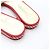 Chanel Mule da donna bicolore in pelle rossa e bianca Rosso - vista 7
