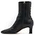 Valentino Botas de cuero negro para mujer - vista 4