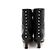 Valentino Botas de cuero negro para mujer - vista 6
