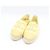 Chanel Sneaker espadrilles in pelle gialla Giallo - vista 3
