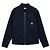 Moncler Giacca-camicia in gabardine di cotone Nero
