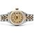 Rolex Goldene Datejust Vintage-Damenuhr mit römischen Indizes - Ansicht 18