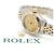 Rolex Goldene Datejust Vintage-Damenuhr mit römischen Indizes - Ansicht 23