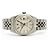 Rolex Relógio Datejust em aço com mostrador de linho Prata - vista 17