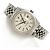 Rolex Relógio Datejust em aço com mostrador de linho Prata - vista 20