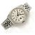 Rolex Relógio Datejust em aço com mostrador de linho Prata - vista 21