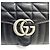 Gucci Mini borsa a tracolla GG Marmont in pelle trapuntata Nero - vista 6
