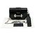Prada Clutch e Mini Crossbody in pelle Saffiano nera Nero - vista 3