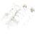 Louis Vuitton Sneakers Timeout Silver Bianco  - vista 1
