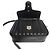 Gucci Mini borsa a tracolla con patta in pelle matelassé GG Marmont nera Nero - vista 15